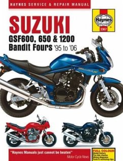 Suzuki GSF600, 650 & 1200 Bandit Fours (95 - 06) Haynes Repair Manual - Haynes Publishing