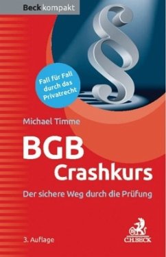 BGB Crashkurs - Timme, Michael
