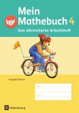 Mein Mathebuch 4. Jahrgangsstufe. Arbeitsheft mit Kartonbeilagen. Ausgabe B für Bayern