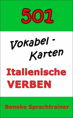 Vokabel-Karten Italienische Verben (eBook, ePUB) - Sprachtrainer, Beneke