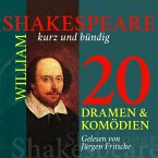 William Shakespeare: 20 Dramen und Komödien (MP3-Download)
