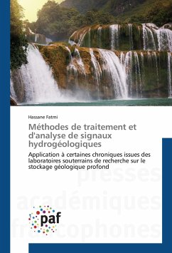 Méthodes de traitement et d'analyse de signaux hydrogéologiques