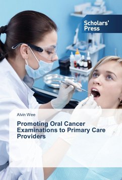 Promoting Oral Cancer Examinations to Primary Care Providers - Wee, Alvin