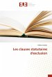 Les clauses statutaires d'exclusion - Bild 1