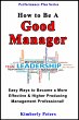 How to Be a Good Manager (eBook, ePUB) - Bild 1