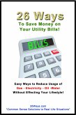 26 Ways to Save on Your Utility Bills! (eBook, ePUB)