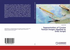 Segmentation of Cursive Textual Images (Applied to Urdu Script) - Abid, Shahid