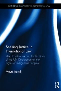 Seeking Justice in International Law - Barelli, Mauro