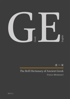 The Brill Dictionary of Ancient Greek (Set) - Montanari, Franco