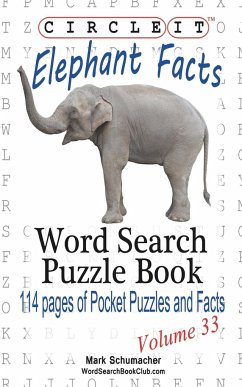 Circle It, Elephant Facts, Word Search, Puzzle Book