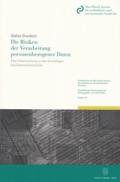 Die Risiken der Verarbeitung personenbezogener Daten - Drackert, Stefan