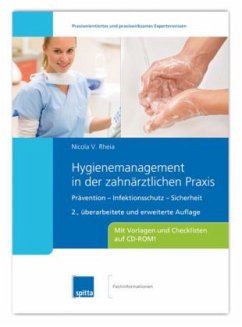 Hygienemanagement in der zahnärztlichen Praxis, m. CD-ROM - Rheia, Nicola V.