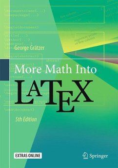 More Math Into LaTeX - Grätzer, George