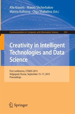 Creativity in Intelligent Technologies and Data Science