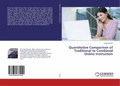 Quantitative Comparison of Traditional to Combined Online Instruction - Snider, Joseph