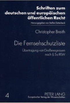 Die Fernsehschutzliste - Breith, Christopher