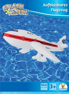 Splash & Fun Aufblasbares Flugzeug, 25 x 48 x 17 cm