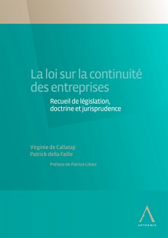 La loi sur la continuité des entreprises (eBook, ePUB) - de Callataÿ, Virginie; della Faille d'Huysse, Patrick