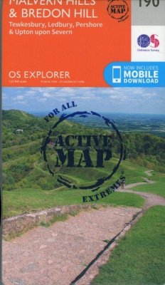 Malvern Hills and Bredon Hill - Ordnance Survey