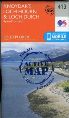 Knoydart, Loch Hourn and Loch Duich - Ordnance Survey