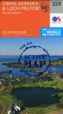 Oban, Kerrera and Loch Melfort - Ordnance Survey