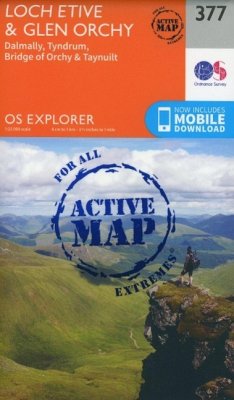 Loch Etive and Glen Orchy - Ordnance Survey