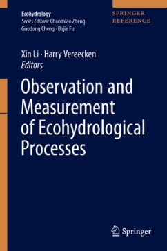 Cover Observation and Measurement of Ecohydrological Processes, m. 1 Buch, m. 1 E-Book