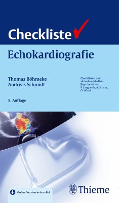 Checkliste Echokardiografie - Böhmeke, Thomas;Schmidt, Andreas