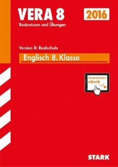 VERA 8 2016 - Englisch 8. Klasse Version B: Realschule, m. CD-ROM