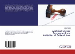 Analytical Method Development and Validation of Antiviral drug - Rasheed, Anas;Ahmed, Osman
