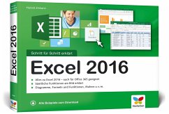 Excel 2016 - Schritt für Schritt erklärt - Zinkann, Harald