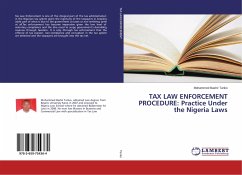 TAX LAW ENFORCEMENT PROCEDURE: Practice Under the Nigeria Laws