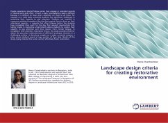 Landscape design criteria for creating restorative environment - Chandrashekar, Reena