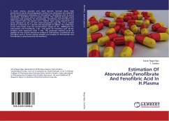 Estimation Of Atorvastatin,Fenofibrate And Fenofibric Acid In H.Plasma