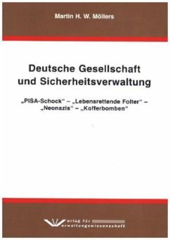 Cover Sicherheitsverwaltung in der deutschen Gesellschaft