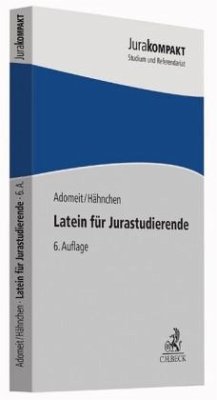 Cover Latein für Jurastudierende