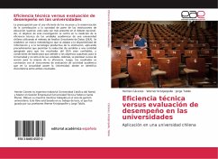 Eficiencia técnica versus evaluación de desempeño en las universidades - Cáceres, Hernán;Kristjanpolle, Werner;Tabilo, Jorge