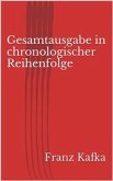 Gesamtausgabe in chronologischer Reihenfolge (eBook, ePUB)