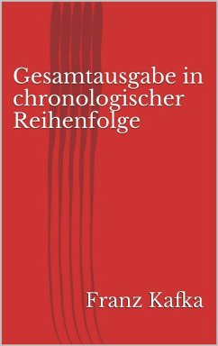 Cover Gesamtausgabe in chronologischer Reihenfolge (eBook, ePUB)
