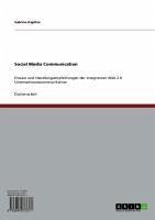 Social Media Communication (eBook, ePUB)