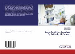 Sleep Quality as Perceived By Critically ill Patients