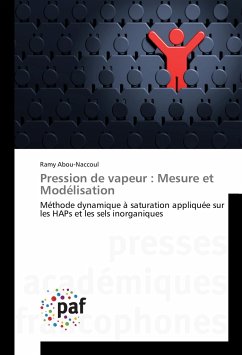Pression de vapeur : Mesure et Modélisation - Abou-Naccoul, Ramy