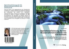 Cover Operationalisierung der EU-Wasserrahmenrichtlinie mit GIS/Statistik