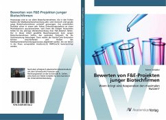 Bewerten von F&E-Projekten junger Biotechfirmen
