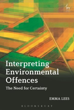 Interpreting Environmental Offences (eBook, ePUB) - Lees, Emma