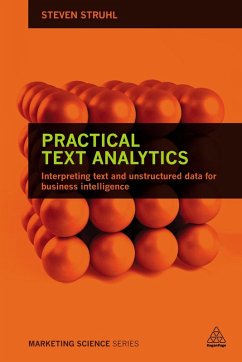 Practical Text Analytics (eBook, ePUB) - Struhl, Steven