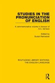 Studies in the Pronunciation of English (eBook, ePUB)