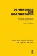 Definiteness and Indefiniteness (eBook,... - Bild 1