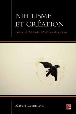Cover Nihilisme et creation (eBook, PDF)
