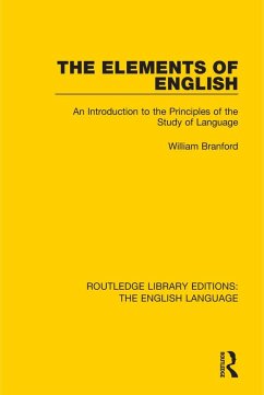 The Elements of English (eBook, PDF) - Branford, William
